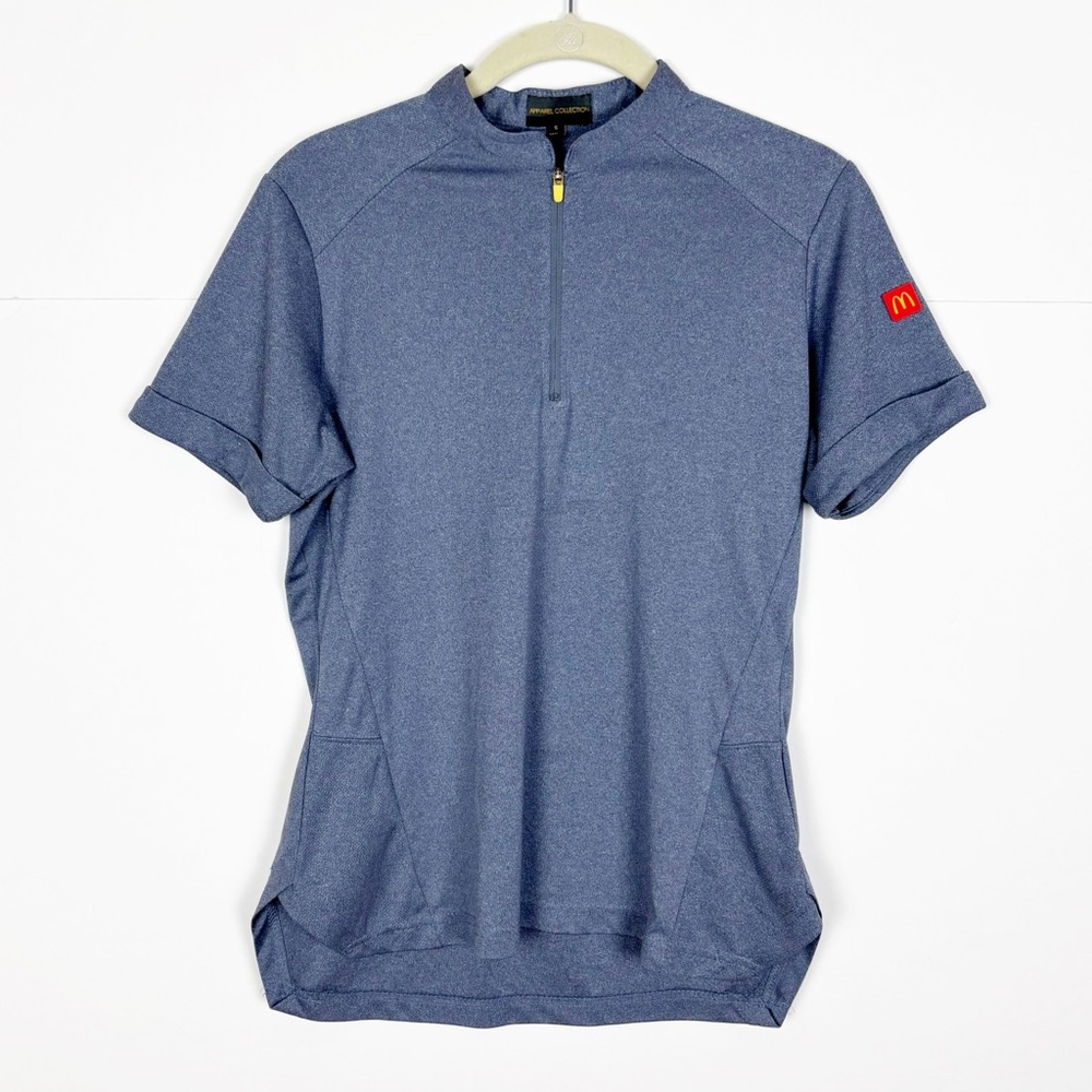 McDonalds Apparel Collection Quarter Zip Employee Uniform
Size small